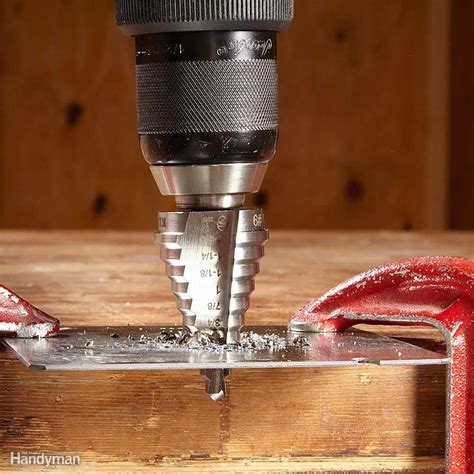 best way to cut a hole in sheet metal|drilling holes in sheet metal.